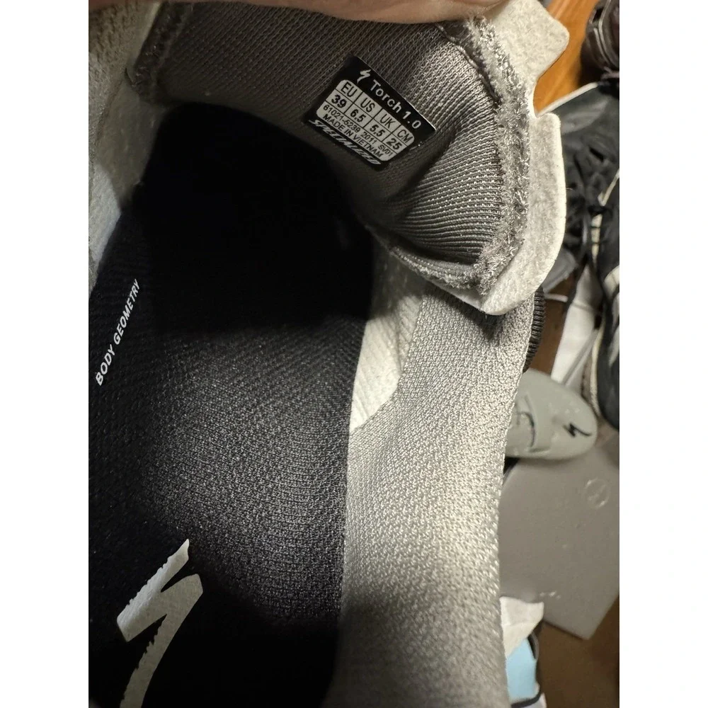 Specialized Torch 1.0 Road Shoes‎ Grey  Size 39 EU Mens 6.5 US